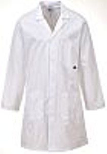 CAMICE IN COTONE MANICA LUNGA BIANCO O CELESTE Foto prodotto